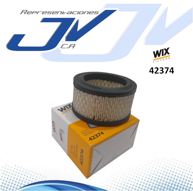 Filtro Aria Auto WIX 42666 | Cartuccia In Carta Pieghettata | Alta Durata E Flusso Aria Ottimale